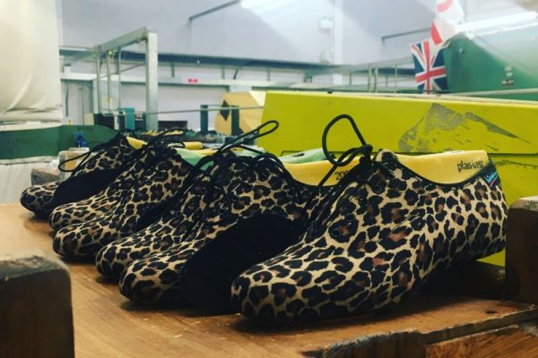 Heather Split - Leopard, Ladies Teaching and Practice Dance Shoes