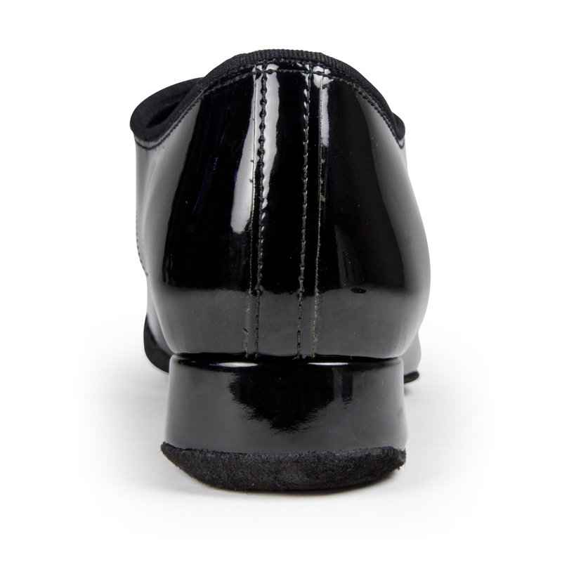 Contra - Black Patent, Mens Ballroom Dance Shoes (Pictured on the 1" Contra Heel)