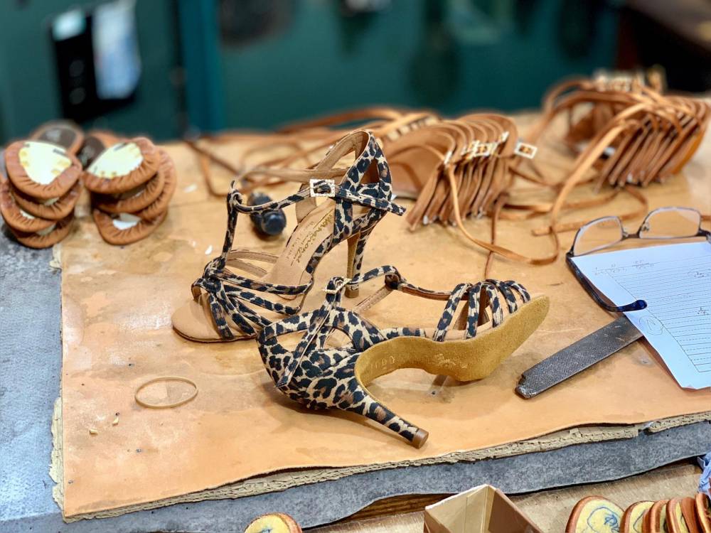 Lucia - Leopard Print, Ladies Latin Dance Shoes