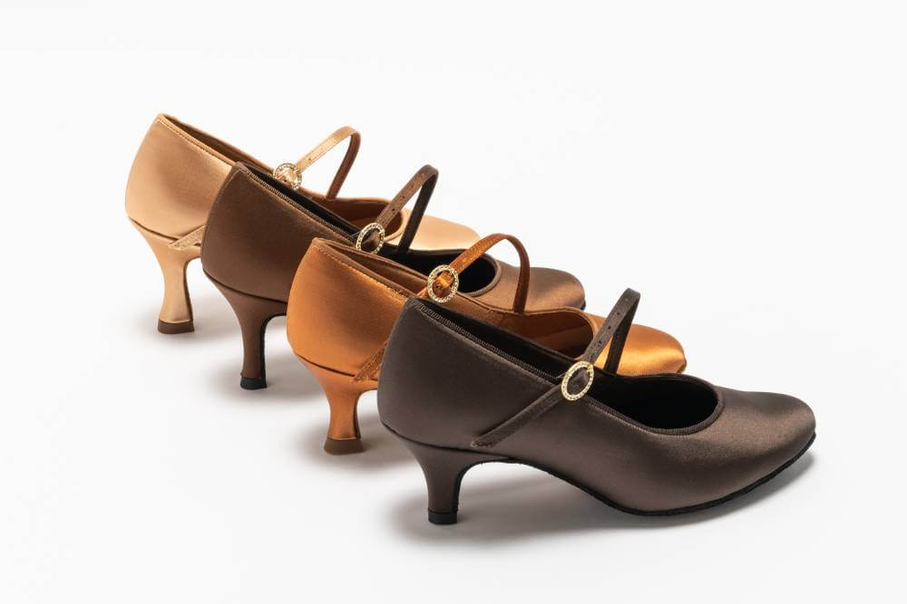 Ladies Ballroom Dance Shoes in our new Nude Collection